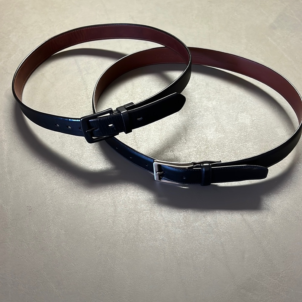Perry Ellis Mens Belt L30 and Levi’s belt L30